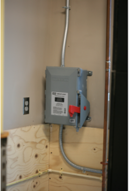 Heavy Duty 3-Pole 30 Amp Fused Disconnect Switch, 600V AC, IP66