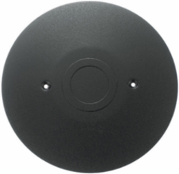 Low Voltage Large Capacity Flush Furniture Feed, 1-1/4"/2" KO, Black Finish