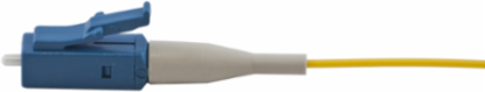 Fiber Optic Pigtail LC Singlemode 3 Meter Length, 8 Inch Width