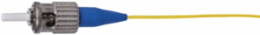 Fiber Optic Pigtail 3 Meter SM ST Connector, Yellow