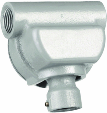 Aluminum Splice Box & Flexible Fixture Hanger 1/2 Inch Fixture Stem, 3/4 Inch Hub