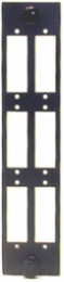 FSP Adapter Panel, SC Duplex, 6-Port, 125 Micron, Ceramic Zirconium