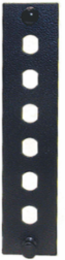 FSP Adapter Panel 6-Port, ST-Style, Ceramic Zirconium, 1.200 Inch Width