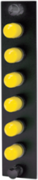 FSP Adapter Panel 6-Port ST Simplex 6-Fiber Ceramic Zirconium