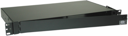 Fiber Optic Splice Shelf, 2U, 19 Inch Rack Compatibility, Swing Out Style