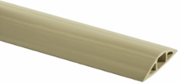 FloorTrak 1-Channel Trak Cable Cover 2-3/4 Inch Wide, 10 Feet, Beige