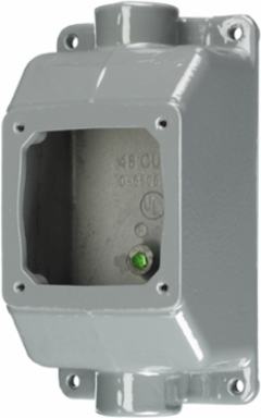 IEC Pin and Sleeve Accessory for 20A/30A, 1 Inch NPT Hub, Aluminum
