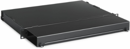 Fiber Optic Rack Mount Tray, 1 Rack Unit, 3 FSP Openings, 18.3 Inch Width