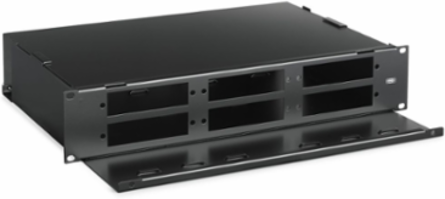 Rack Mount Tray 2U, 6 FSP Openings, 18.6 Inch Width, 20.4 Inch Depth