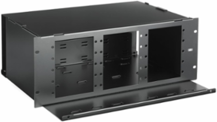 Fiber Optic Rack Mount Tray 4 Rack Unit 15 FSP Openings 16 Gauge Steel