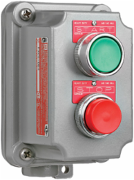 Aluminum Momentary Contact Push Button Cover, 6.75 Inch x 6.25 Inch x 4.875 Inch, Factory Sealed