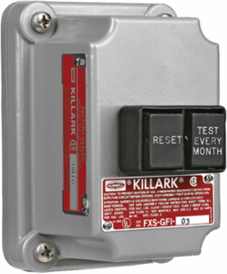 Aluminum Ground Fault Interrupter Cover Assembly 20A/120Vac/60Hz 6.75 x 6.125 x 5 Inch