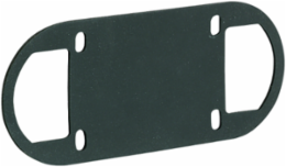 4 Inch Neoprene Form 7 Cover Gasket, Open Cell Neoprene, 11 in x 6 in x 1 in