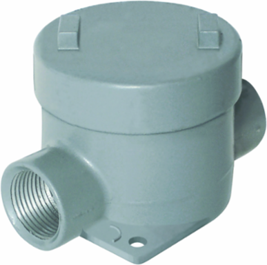 1-1/4 Inch GEB Aluminum Outlet Body Type C, NEMA 4X Rating, 6.63 x 6 x 4.38 Inch