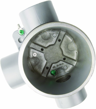 GEB-EX Outlet Body with Cover, 3/4 Inch Hub, Copper Free Aluminum, IP66
