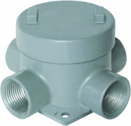 1-1/2 Inch Aluminum GEB Outlet Body with Cover, NEMA 4X Rated