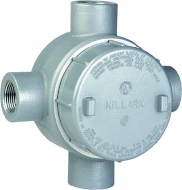 ½ Inch Outlet Body X Type, Hazardous Location, Aluminum, 6.25 x 6 x 4.25 Inch
