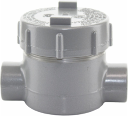 ½ Inch GEM Outlet Body with Water Shedding Cover, Weather-Resistant Finish