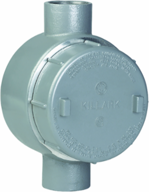1-1/4 Inch GES Outlet Body Type C, Aluminum, Powder Epoxy Finish