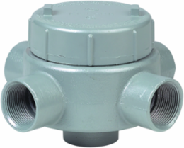 1-1/4 Inch GES Outlet Body XAT Type, Aluminum, Weather-Resistant Finish