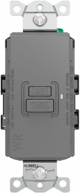Spec Grade, Faceless, AUTOGUARD® Self-Testing, Self-Grounding GFCI