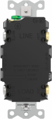 Spec Grade, Faceless, AUTOGUARD® Self-Testing, Self-Grounding GFCI