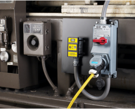 Extra Heavy Duty Hardwired GFCI 30A 3-Phase 208V AC, Manual Set