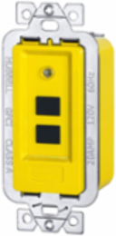 GFCI Module 20A 120V AC Auto Set Faceless with 6 Inch Wire Leads