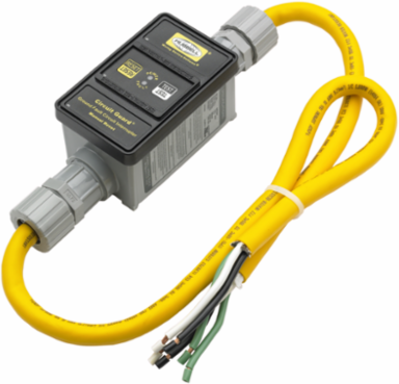 Heavy Duty Portable GFCI, 30A, 120V AC, 2' Cord Length, Manual Set