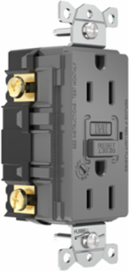Spec Grade, 5-15R AUTOGUARD® Self-Testing, Self-Grounding GFCI