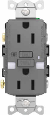 Spec Grade, 5-15R AUTOGUARD® Self-Testing, Self-Grounding GFCI
