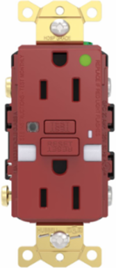 Fed Spec, Hospital Grade, 5-15R AUTOGUARD® Self-Testing, Self-Grounding GFCI