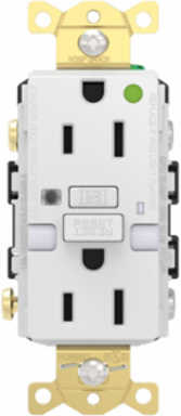 Fed Spec, Hospital Grade, 5-15R AUTOGUARD® Self-Testing, Self-Grounding GFCI