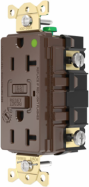 Fed Spec, Hospital Grade, 5-20R AUTOGUARD® Self-Testing, Self-Grounding GFCI