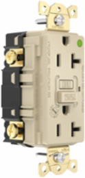 Fed Spec, Hospital Grade, 5-20R AUTOGUARD® Self-Testing, Self-Grounding GFCI