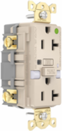 Fed Spec, Hospital Grade, 5-20R AUTOGUARD® Self-Testing, Self-Grounding GFCI