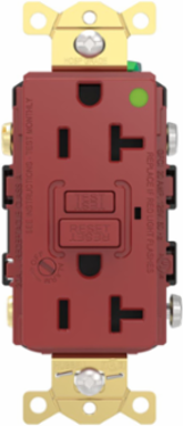 Fed Spec, Hospital Grade, 5-20R AUTOGUARD® Self-Testing, Self-Grounding GFCI