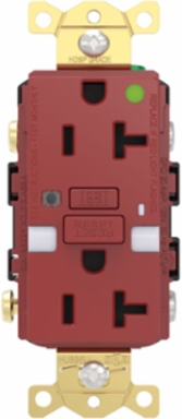 Fed Spec, Hospital Grade, 5-20R AUTOGUARD® Self-Testing, Self-Grounding GFCI