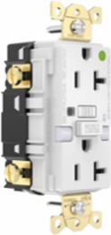Fed Spec, Hospital Grade, 5-20R AUTOGUARD® Self-Testing, Self-Grounding GFCI