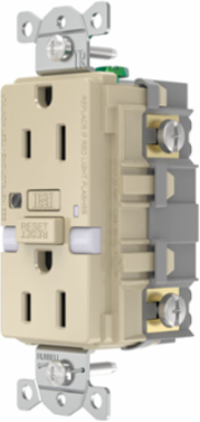 Spec Grade, 5-15R AUTOGUARD® Self-Testing, Self-Grounding GFCI