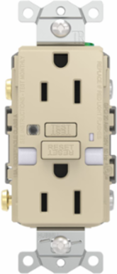 Spec Grade, 5-15R AUTOGUARD® Self-Testing, Self-Grounding GFCI