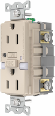 Spec Grade, 5-15R AUTOGUARD® Self-Testing, Self-Grounding GFCI