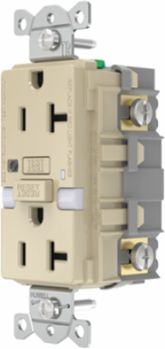 Spec Grade, 5-20R AUTOGUARD® Self-Testing, Self-Grounding GFCI
