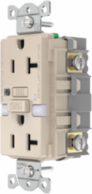 Spec Grade, 5-20R AUTOGUARD® Self-Testing, Self-Grounding GFCI