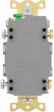 Fed Spec, Hospital Grade, 5-15R AUTOGUARD® Self-Testing, Self-Grounding GFCI