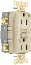 Fed Spec, Hospital Grade, 5-15R AUTOGUARD® Self-Testing, Self-Grounding GFCI