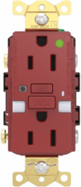Fed Spec, Hospital Grade, 5-15R AUTOGUARD® Self-Testing, Self-Grounding GFCI