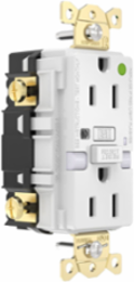 Fed Spec, Hospital Grade, 5-15R AUTOGUARD® Self-Testing, Self-Grounding GFCI