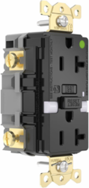 Fed Spec, Hospital Grade, 5-20R AUTOGUARD® Self-Testing, Self-Grounding GFCI