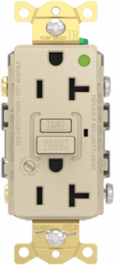 Fed Spec, Hospital Grade, 5-20R AUTOGUARD® Self-Testing, Self-Grounding GFCI